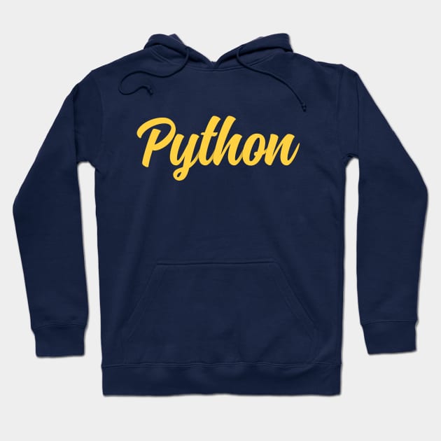 Python Programmer Hoodie by vladocar